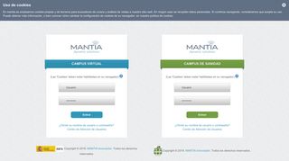 
                            5. Login Campus Virtual - MANTIA formación y empleo