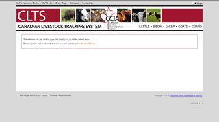 
                            1. Login - Canadian Cattle Identification Agency