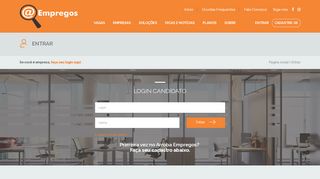 
                            6. Login - Candidato - Arroba Empregos