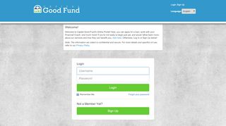 
                            7. Login | Capital Good Fund