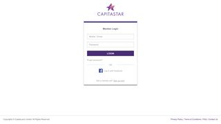 
                            1. Login - CapitaStar