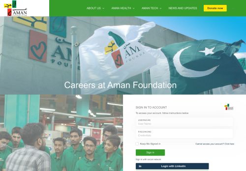 
                            10. Login - Careers - Aman Foundation