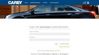 
                            8. Login - Carey International