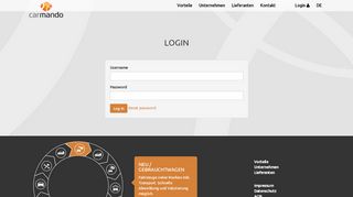 
                            1. Login - carmando: automative solutions