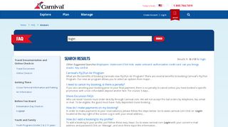 
                            2. Login - Carnival Cruise Lines