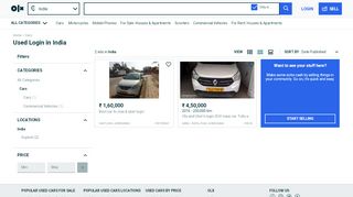 
                            10. Login - Cars - OLX.in