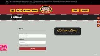 
                            7. Login - Casino Magix