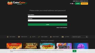 
                            1. Login | CasinoCasino.com