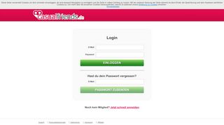 
                            1. Login - casualfriends.de