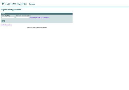 
                            2. Login - Cathay Pacific