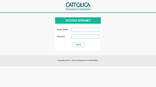 
                            3. Login Cattolica Intranet