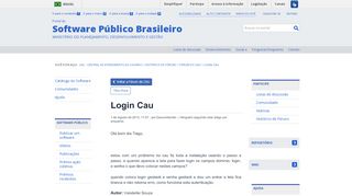 
                            13. Login Cau - CAU - Central de Atendimento ao Usuário