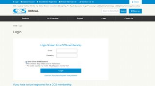 
                            5. Login - CCS INC.