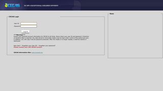 
                            3. Login - CECAS