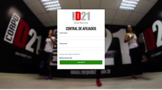 
                            2. Login – Central de Afiliados — Afiliados Corpo de 21