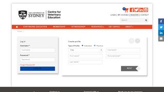 
                            5. Login - | Centre for Veterinary Education