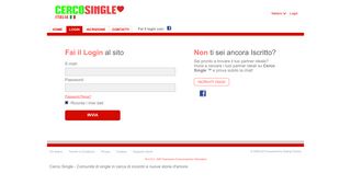 
                            1. Login - cercosingle.communityincontri.com