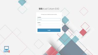 
                            6. Login - Cetam EAD