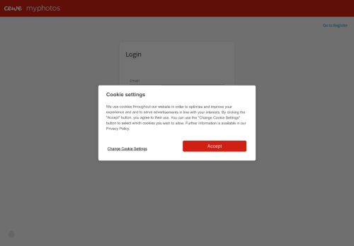
                            1. Login - Cewe myphotos