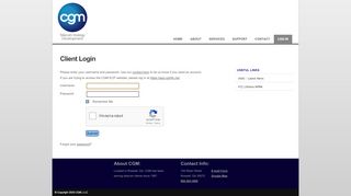 
                            1. Login | CGM, LLC