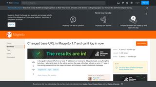
                            1. login - Changed base URL in Magento 1.7 and can't log in now ...