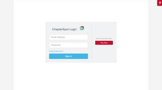 
                            10. Login - ChapterSpot