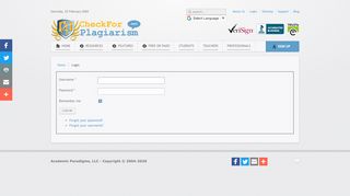 
                            8. Login - CheckForPlagiarism.net