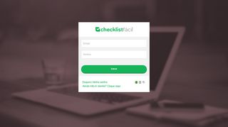 
                            1. Login - Checklist Fácil