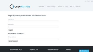 
                            5. Login | C.H.E.K INSTITUTE