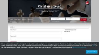 
                            8. Login - ChessBase Account