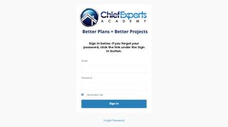 
                            8. Login - Chief Experts Academy