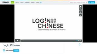 
                            8. Login Chinese on Vimeo