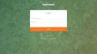 
                            11. Login - Chip Drop