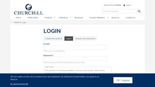 
                            5. Login | Churchill China