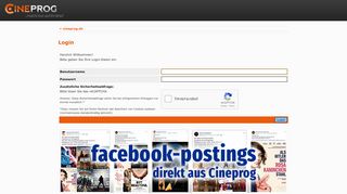 
                            1. Login - CINEPROG ...macht Lust auf Ihr Kino!