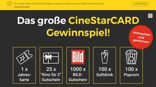 
                            1. Login - CineStarCARD | CineStar Bamberg