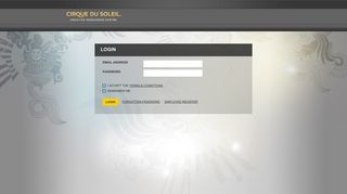 
                            10. Login - Cirque du Soleil Creative Resources Centre