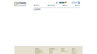 
                            8. Login: Citadel