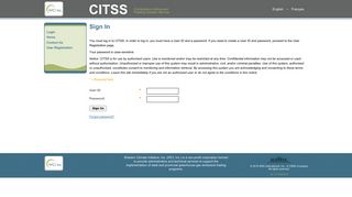 
                            8. Login - CITSS Sign In