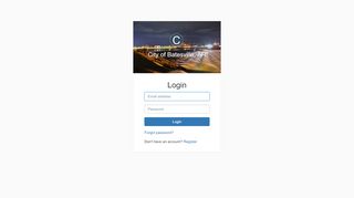 
                            6. Login - City of Batesville, AR - Municipal Online Services