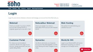 
                            3. Login | Claranet Soho
