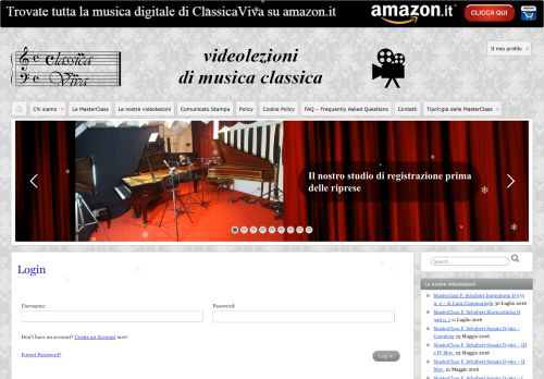 
                            8. Login - Classicaviva Video Lezioni