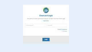 
                            6. Login CleanCar