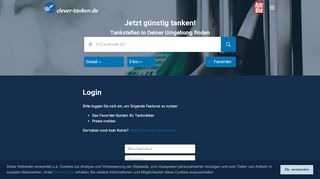 
                            1. Login - Clever Tanken