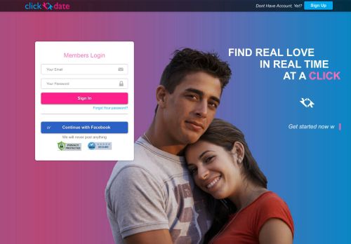 
                            6. Login | ClickDate Smart Free Online Dating to find Perfect Match