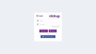 
                            5. Login - Clickup