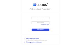 
                            11. login – clicrdv