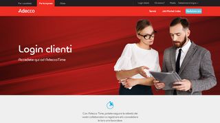 
                            5. Login clienti - Adecco