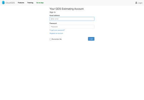 
                            3. Login - CloudGDS