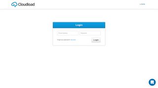 
                            1. Login - Cloudload - Store and stream your files safely from the cloud.